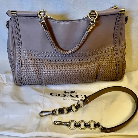 COACH MADISON CAROLINE DOWEL SATCHEL - Picture 2 of 7